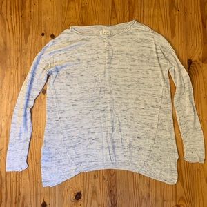 Heather gray light weight sweater